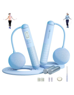 Cuerda de Salto Digital Homesnew con Peso y Pantalla LCD