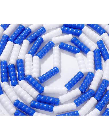 Cuerda para Saltar YIKANGHENG 1m Azul y Morado con Mango Plástico