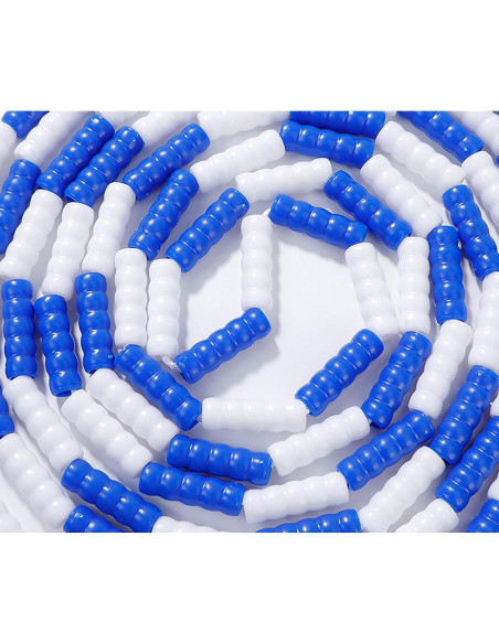 Cuerda para Saltar YIKANGHENG 1m Azul y Morado con Mango Plástico