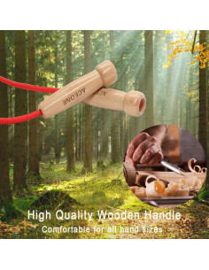 Cuerda de Salto Doble Dutch ACEONE 5 m Ajustable para Niños 2