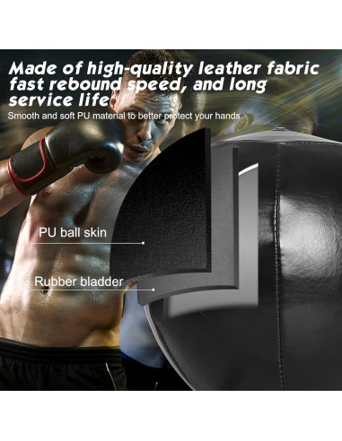 Bola de Reflexión Boxeo INNOLIFE TM-0001 17.78 cm