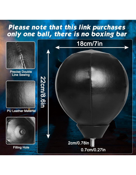 Bola de Reflexión Boxeo INNOLIFE TM-0001 17.78 cm