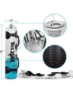 Yes4All Bolsa de Agua Ajustable 20kg para Entrenamiento Fitness 2
