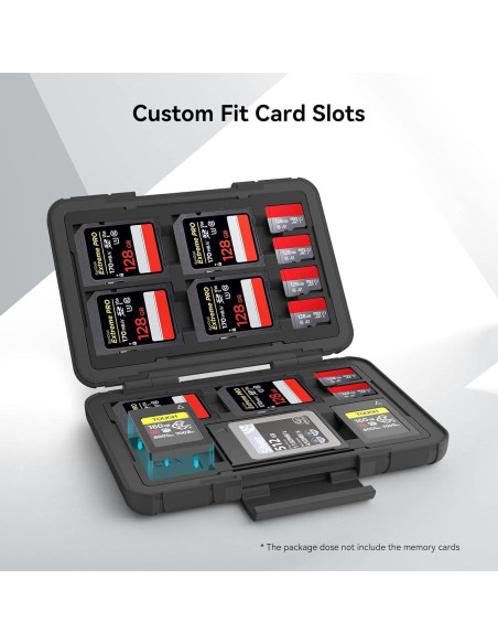 Estuche para Tarjetas de Memoria SMALLRIG 3192 Resistente al Agua