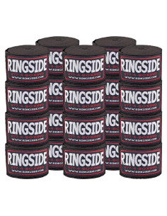 Envoltura de Mano Ringside Algodón 5.08x431.8cm Negra