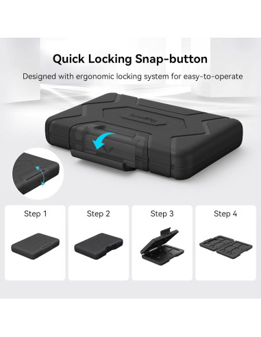 Estuche para Tarjetas de Memoria SMALLRIG 3192 Resistente al Agua