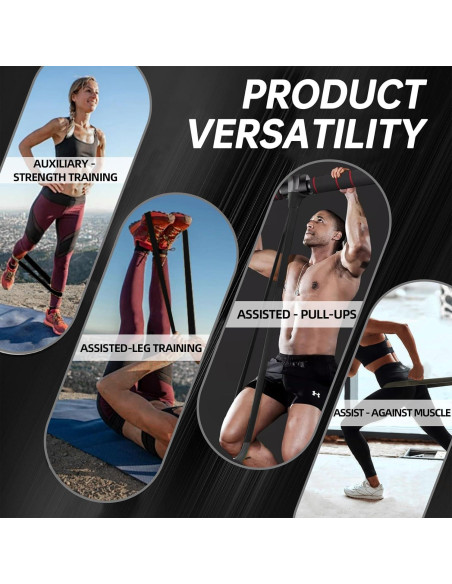 Bandas de Resistencia NOEAIKE para Ejercicio en Casa - 0.99 kg