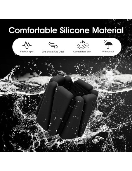 Conjunto de Pesas Ajustables Grednfhat 0.45 kg para Muñeca y Tobillo