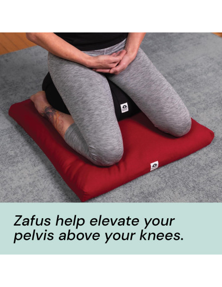 Cojín de Meditación Waterglider Redondo 35cm Relleno Trigo Sarraceno