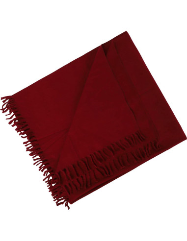 Chal de Lana Tibetana Handtechindia para Meditación y Yoga 2.3m