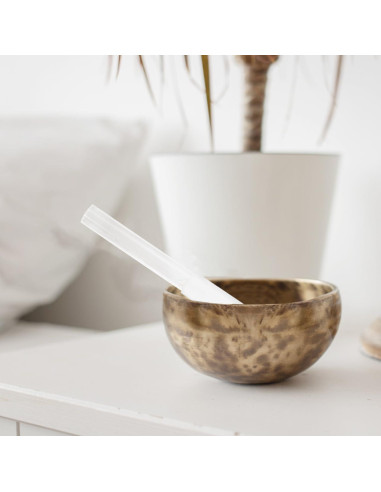 Mazo de Acrílico Transparente SUPVOX 22x3.5cm para Meditación