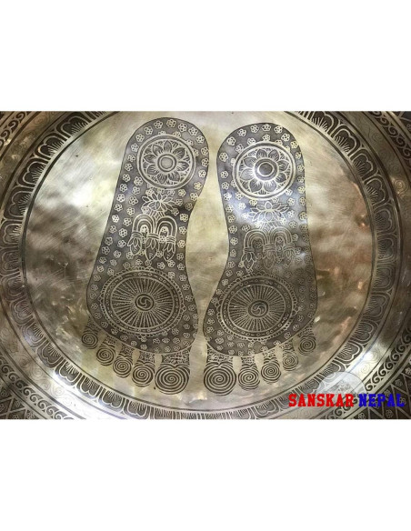 Tazón Cantante Grande 53 cm SANSKAR NEPAL Hecho a Mano