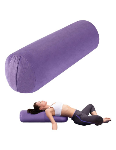 Almohada de Yoga Redonda MABOZOO Cilíndrica Lavable 69.85cm