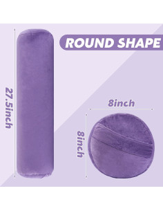 Almohada de Yoga Redonda MABOZOO Cilíndrica Lavable 69.85cm 2