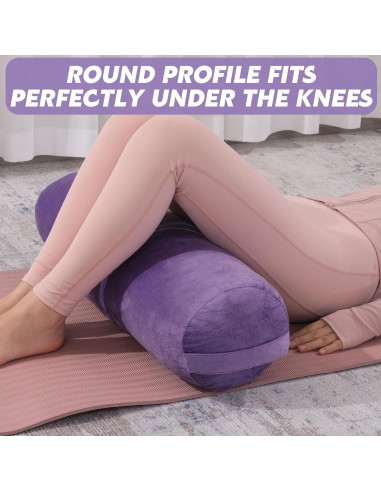 Almohada de Yoga Redonda MABOZOO Cilíndrica Lavable 69.85cm