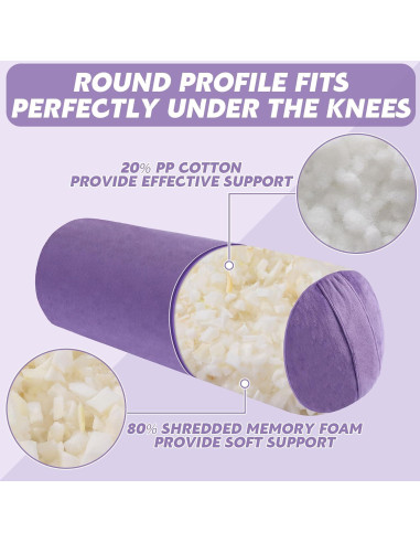 Almohada de Yoga Redonda MABOZOO Cilíndrica Lavable 69.85cm