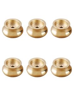 Soporte de Incienso Mini ZYAMY 6PCS Latón Dorado 2.5x1.3cm
