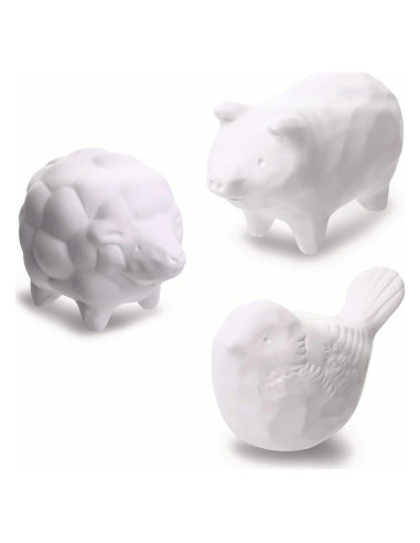 Difusor de Aceite Esencial Cerámica Terra - Set de 3 Piezas