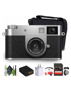 Cámara Digital Compacta Fujifilm X Half Plata 18MP 1" 64GB