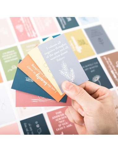 100 Tarjetas de Afirmación BRYTEFY para Meditación y Estrés