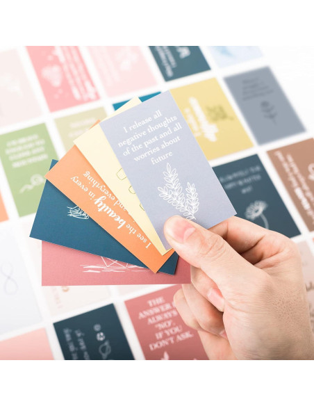 100 Tarjetas de Afirmación BRYTEFY para Meditación y Estrés