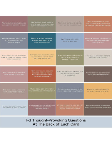 100 Tarjetas de Afirmación BRYTEFY para Meditación y Estrés