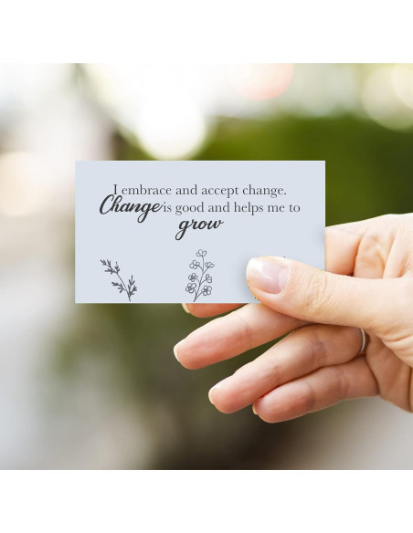 100 Tarjetas de Afirmación BRYTEFY para Meditación y Estrés