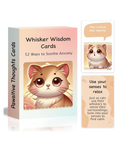 52 Tarjetas de Afirmación Uflognirz para Alivio del Estrés