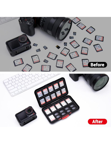 Estuche para Tarjetas de Memoria Jinjiacheng KCB-60ST, 60 Slots