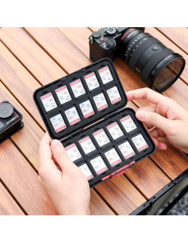 Estuche para Tarjetas de Memoria Jinjiacheng KCB-60ST, 60 Slots