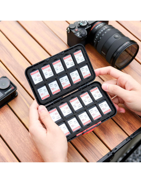 Estuche para Tarjetas de Memoria Jinjiacheng KCB-60ST, 60 Slots
