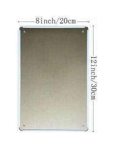 Letrero de Metal Vintage Despertar del Chakra 30x20 cm 2