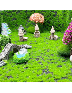 Kit de Jardín Mini Woohome 121 PCS Accesorios Decorativos 2