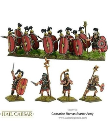 Ejército Romano Julio César Warlord Games 96 Figuras 28 mm
