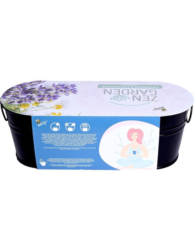 Kit de Jardín Zen Buzzy - Semillas de Manzanilla y Lavanda