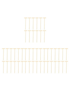 Rastrillo Mini Zen Jardín YARNOW 14x3.5 cm Bambú 48 Pcs