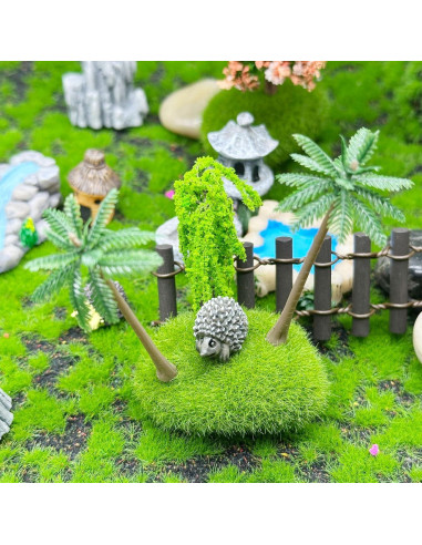 Kit de Jardín de Hadas Woohome 42 PCS Mini Accesorios