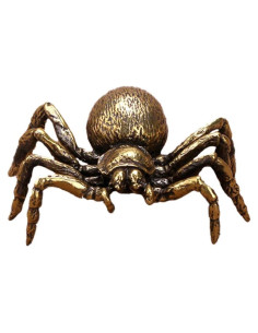 Figura de Araña de Latón NUOBESTY Estilo Japonés 6.1x4.2x3 cm