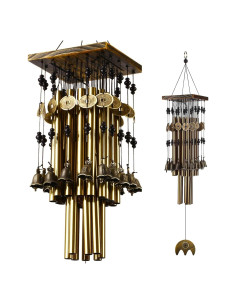 Campanas de Viento YLYYCC 76 cm con 24 Tubos de Cobre