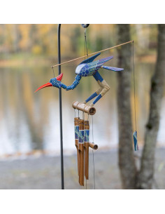 Campana de Viento Cohasset 174P Pájaro Bambú 91.44 cm 2