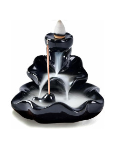 Quemador de Incienso de Cascada HYPOSFEE Cerámica 10 Conos