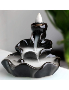 Quemador de Incienso de Cascada HYPOSFEE Cerámica 10 Conos 2