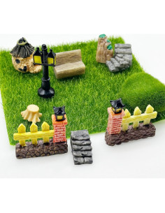 Kit de Jardín de Hadas 30 PCS Wodima Mini Accesorios Decorativos 2