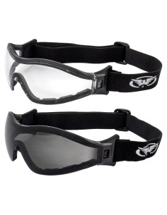 Gafas de Seguridad Global Vision Z-33 Antivaho UV400
