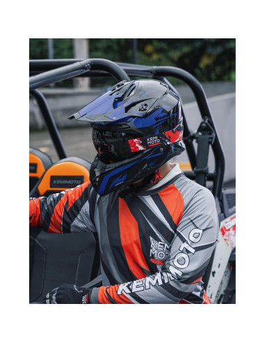 Gafas de Moto KEMIMOTO Amarillas Sin Marco 125g Protección UV