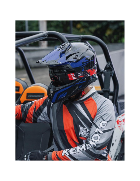 Gafas de Moto KEMIMOTO Amarillas Sin Marco 125g Protección UV