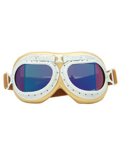 Gafas de Motocicleta CRG Sports T08SRG Vintage UV 100%