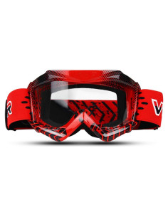 Gafas de Goggle para Motocicleta June Sports KG004 - Rojo