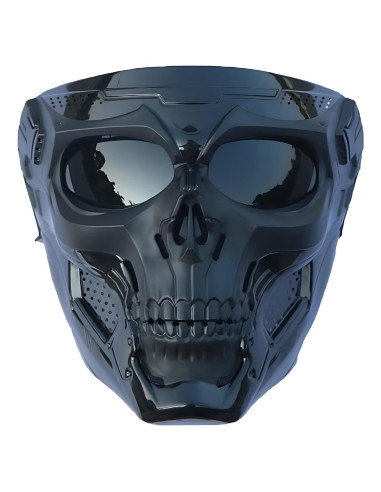 Gafas de Motocicleta Wokyo Anti Niebla con Máscara Facial