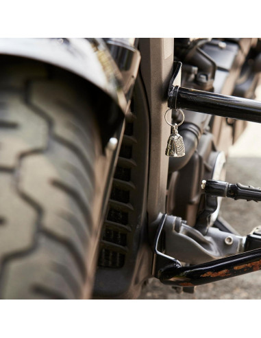 Campana Guardian de Animales - Campana de Motocicleta de Estaño Hecha en EE. UU.